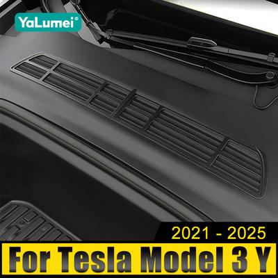For Tesla Model 3 Y 2021-2023 2024 2025 Car Air Inlet Protect Cover Intake Engine Room Protect Patch Filter Screen Isolation Net
