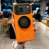 Metal Rotatable Bracket Armor Magnetic Phone Case iPhone 17 16 15 14 13 12 11 Pro Max Plus Air Military Shockproof Back Cover