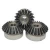 1 Piece Bevel Gear 2M22T/23T/24T/25T/26T/27T Gear 90 Degrees Meshing Angle Carbon Steel Transmission Ratio 1:1 Transmission Part