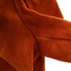60s 70s Vintage TALON Zip Suede Leather Jacket 18 Orange Series Women Used