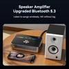 NFC Bluetooth 5.3 Receiver Transmitter Digital To Analog Converter DAC Low Latency Wireless Audio Adapter for TV PC Car Speaker