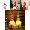 Incredibly Soft Christmas Gnomes With Led Lights Plush Dolls Xmas Ornament