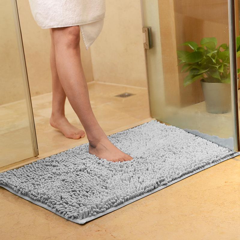 Chenille Absorbent Bathroom & Toilet Floor Mat