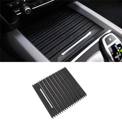 Center Console Cup Holder Tray Roller Blind Cover For BMW X5 X6 F15 F16 2014-19