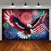 American Patriotic Eagle Theme Decorative Tapestry Election Event Family Gathering Bar Atmosphere Background Cloth