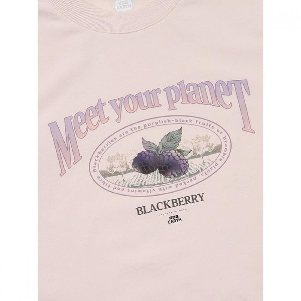 BBC EARTH Women S ShorT Sleeve T ShirT  lighT Pink 