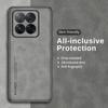 Schaffell Leder Fall für Xiaomi 14T Pro 14 T Matte Kamera Schutz TPU Weiche Kante Stoßfest Stoßstange Zurück Abdeckung 14 T Pro