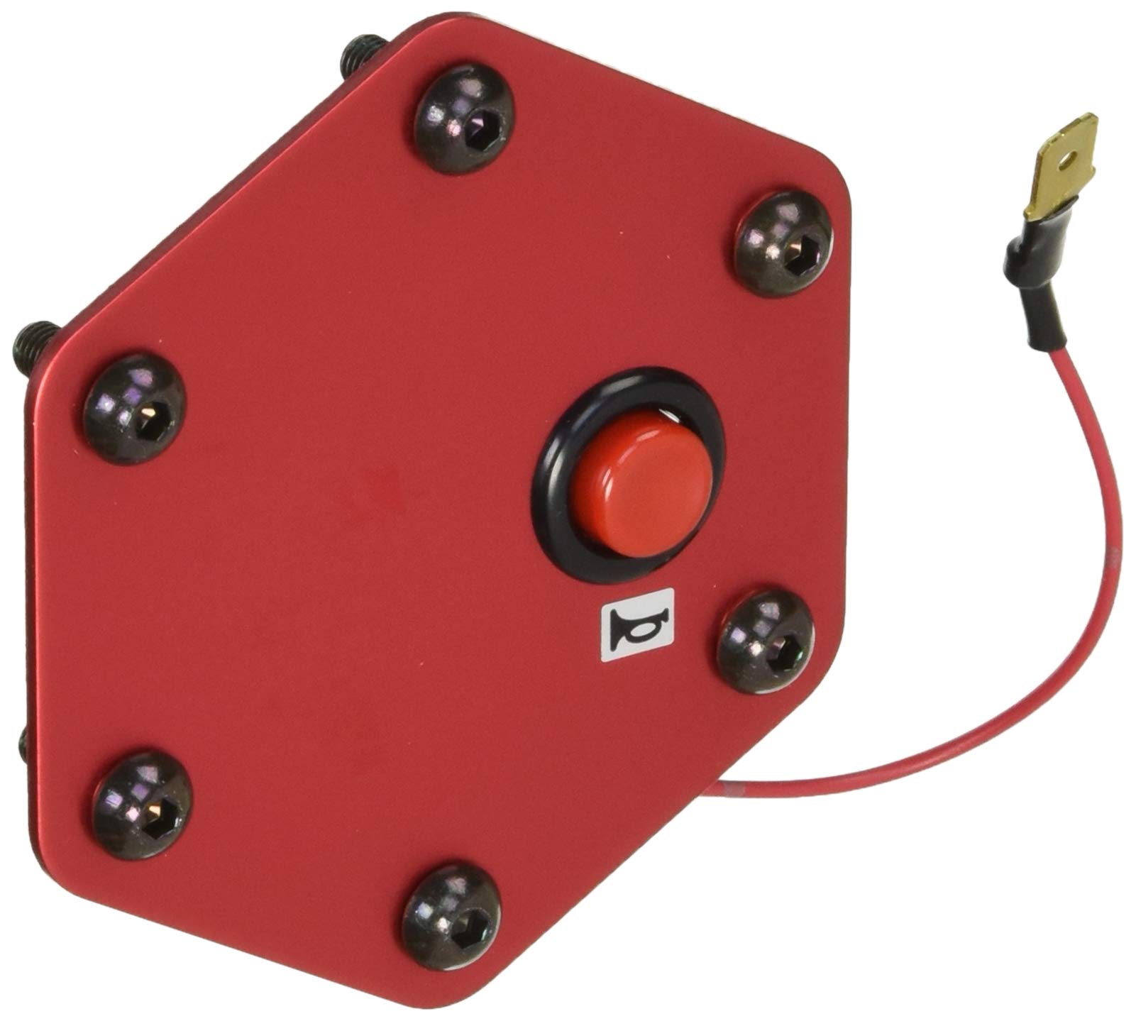 Daikei PLATE HORN BUTTON (Steering Plate Horn Button) MOMO Momo Type Red & Red PHB-01