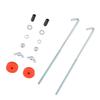 Universal Fixing Bracket SUV Truck Mount Holder Car Battery Hold Down J Bolts Battery Tray Hold Down Bolts Battery Fixing Holder