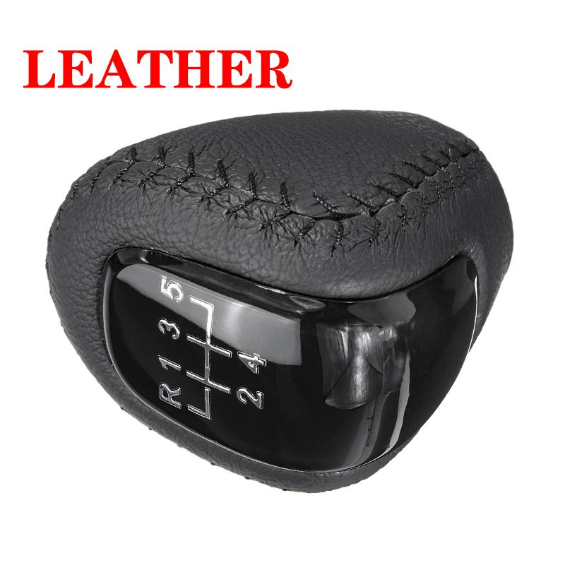5 Speed MT Gear Shift Knob PU Leather For Buick Excelle Lacetti Nubira Daewoo 2008-2012 For Chevrolet AVEO Pomo 2009-2013