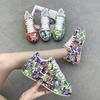 Mode Höst Kvinnor Casual Sneakers Graffiti Mode Platå Halkfri Tjocksula Sportsko Bekväma Casual Skor Zapatos Mujer