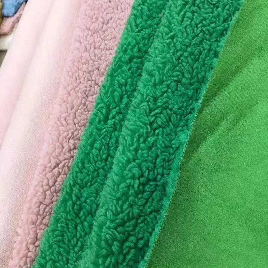 Thick Wheat Ear Plush Fabric Hoodie Jacket & Toy Textile Bulk Goods Price