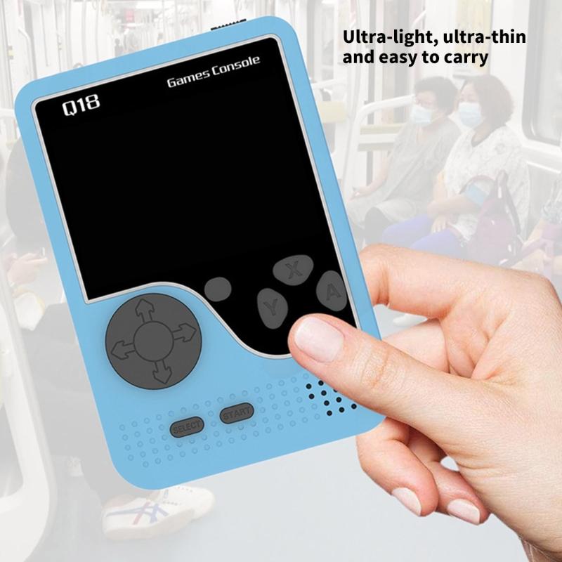 Game Console Thin Video Console Built in 500 Game Portable Gaming System Support AV Output Gift for Teens Kids