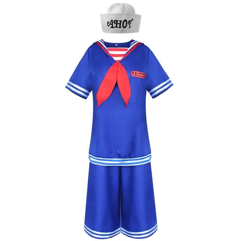 Halloween Cosplay Uniforms Navy Uniform Cosplay Robin Scoops Ahoy Cosplay Halloween Costume Uniform Fancy Dress S