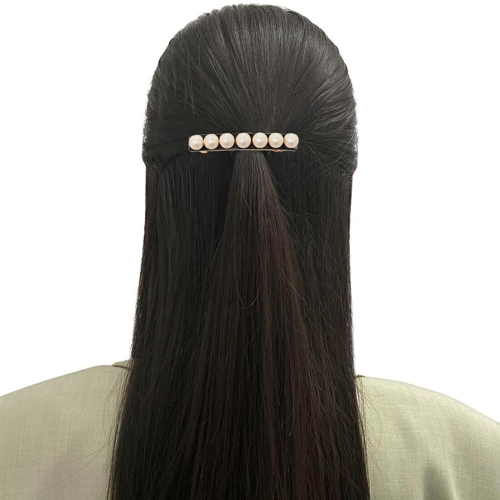 de Hair Accessory Timeless Pearl Hairpin Black ALEXANDRE DE PARIS AA81691903 N2 [Alexandre Paris] Women's [Item]