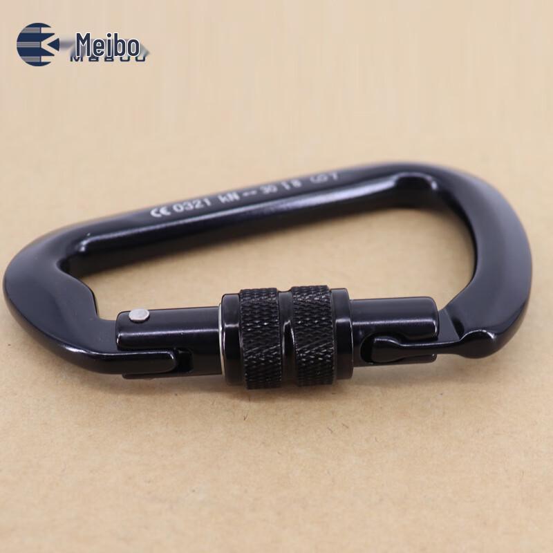 MABOO D-Type Locking Carabiner for Aerial Yoga & Climbing