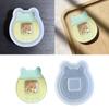 DIY Kitten Ornament Quicksand Silicone Epoxy Mold DIY Keychain Pendant Jewelry Crafting Mould for Valentines Love Gift