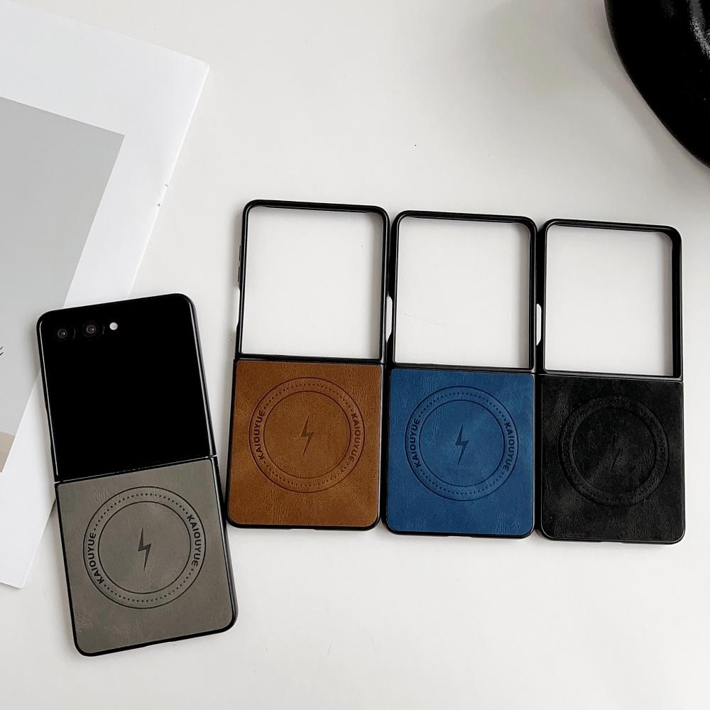 For For Samsung Z Flip 7 Soft Silicone Bumper Magnetic For Magsafe Case For For Samsung Galaxy Z Flip 7 Wireless Charge Protection Cover