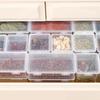 Spices Storage Box Sealed Dust-Proof Transparent Kitchen Food Storage Containers Home Supplies