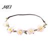 Artificial Flower Headband for Travel Headband, Crown, Headpiece, Boho Floral Wreath Gentle Style Hairband Dresses Wedding Birthday Festival
