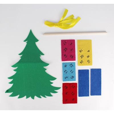 MégaCréa DIY - Felt Advent Calendar To Assemble