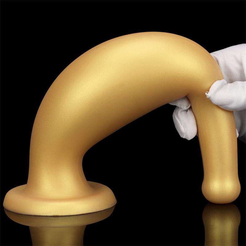 Gin Bottle Oversized Soft Posterior Anal Plugs Silicone Anal Dilator Female Toys Masturbator Anal Products