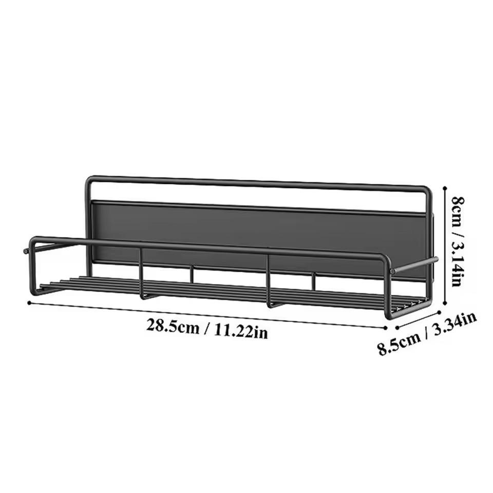 Magnetic Spice Rack with Hook Refrigerator Washing Machine Side Multifunctional Storage RackSeasoning Storage Shelf for Kitchen 3930₽