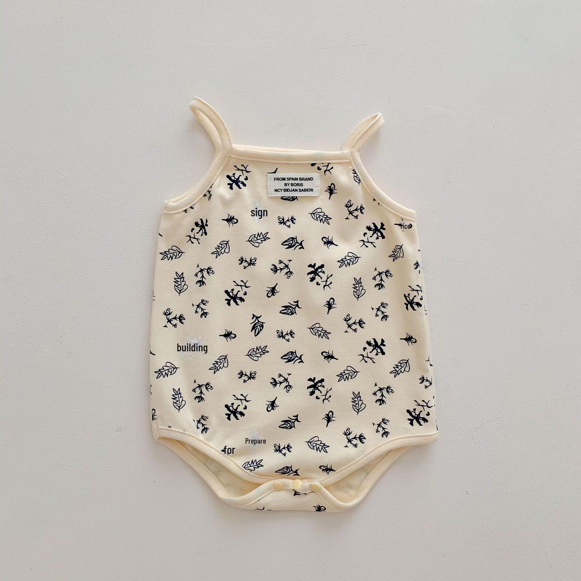 

Летний детский слинг-комбинезон: Треугольный комбинезон без рукавов для мальчиков и девочек 73 cm