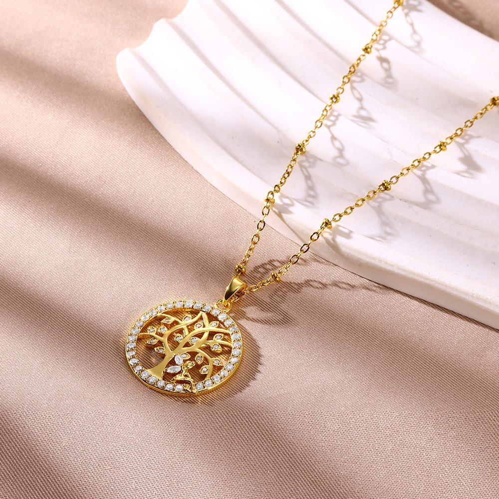 Imitation Pearl Pendant Necklaces For Women Stainless Steel Zircon Heart Charm Clavicle Chain Necklace Aesthetic Jewelry Gift