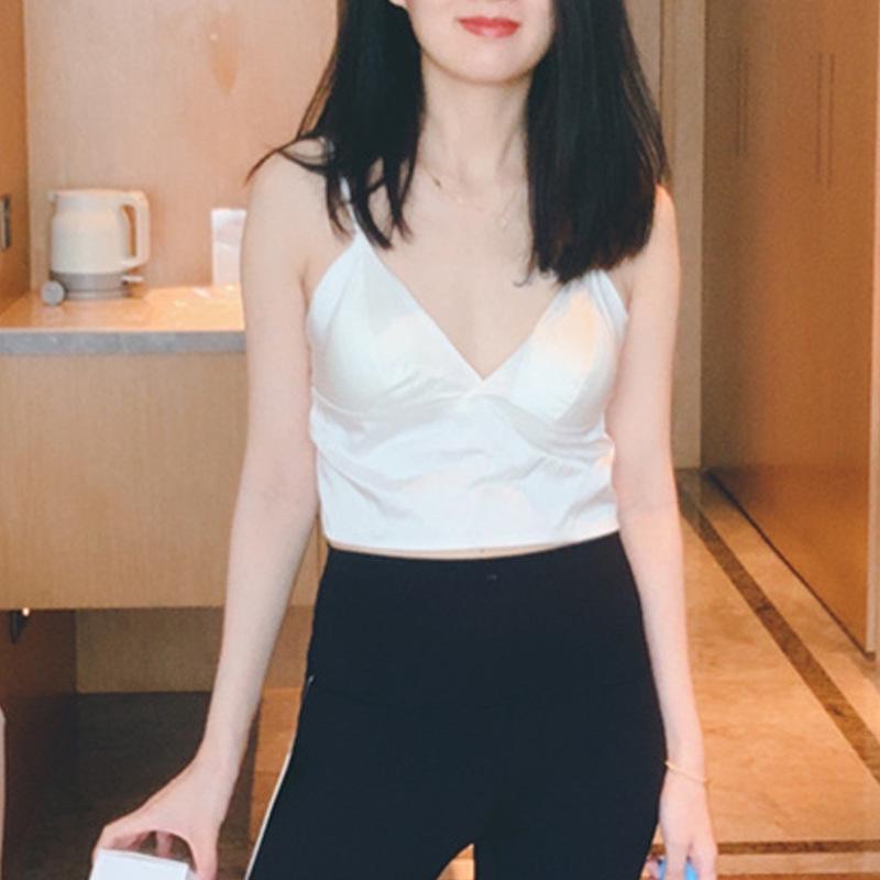 Fairy Senseless 19 Momme Silk Adjustable Wireless Bandeau Bra