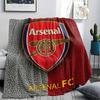 1PC Arsenal F Patterned Flannel Blanket Suitable For All Seasons for Home Decor Warmth and Comfort Gifts Holiday Present
