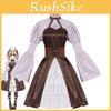 Funeral Lily Cosplay Costume Demon Tribe Awula Dolat Liuguna Line Full Set Cosp Polyester Cute Lovely Style