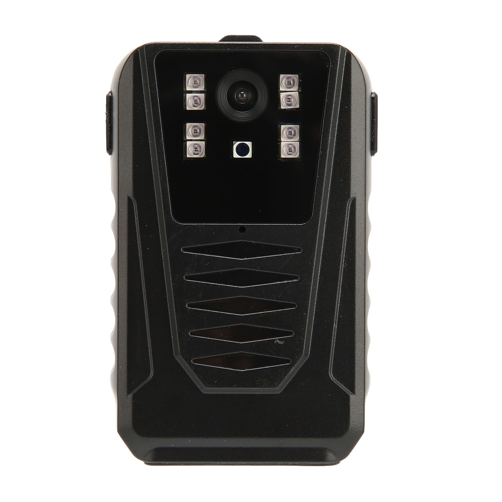 

Police Body Camera 1080P 128G Law Enforcement Waterproof Portable with o Vedio Recording Black