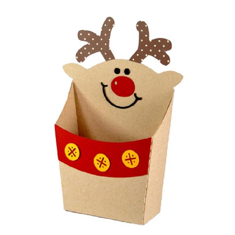 Christmas Box Cutting Dies Embossing Template Stencil Scrapbooking for Card Cuts