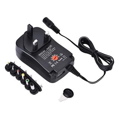 Universal AC DC Netzteil Versorgung 5V 2.1A USB Port 6 Spitzen 30W 3V4.5V5V6V7.5V9V12V