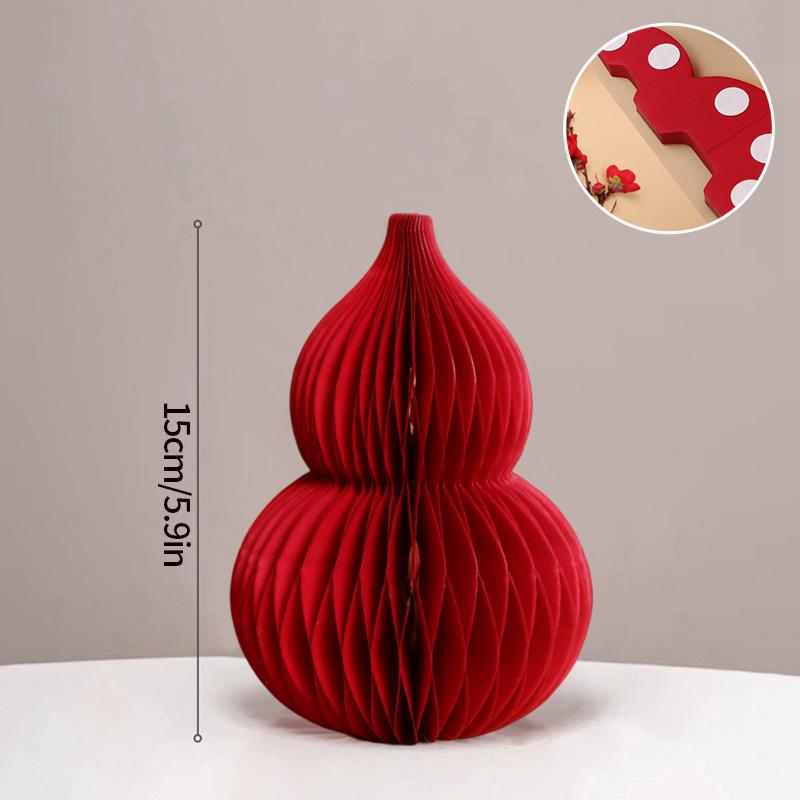 3D Honeycomb Ornament Chinese New Year Decorations Pendants Wedding Christmas Spring Festival Decoration Supplies