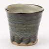Mino Ware Vessel Scalloped Rock Ofukai K60506 "Drinking Series" Cup,
