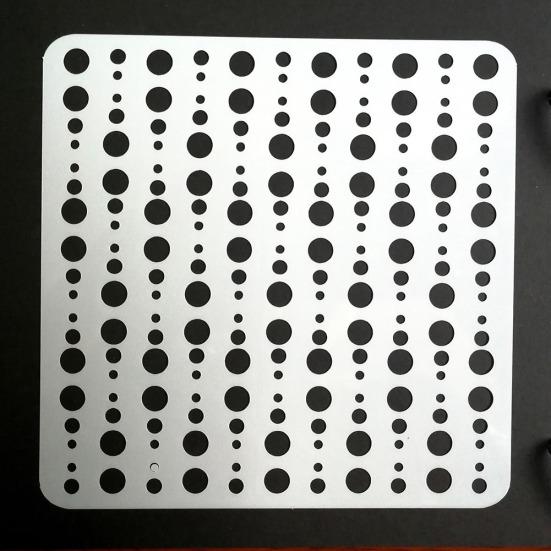 Bird Flower Paws Stencil DIY Craft Layering Album Painting Embossing Template