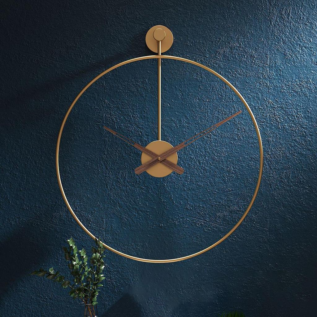 Nordische Wanduhr Geräuschlos Dekorativ für Küche Café Wohnzimmer