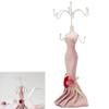 Necklace Display Stand Model Shaped Jewelry Earrings Storage Stand Organizer Rack