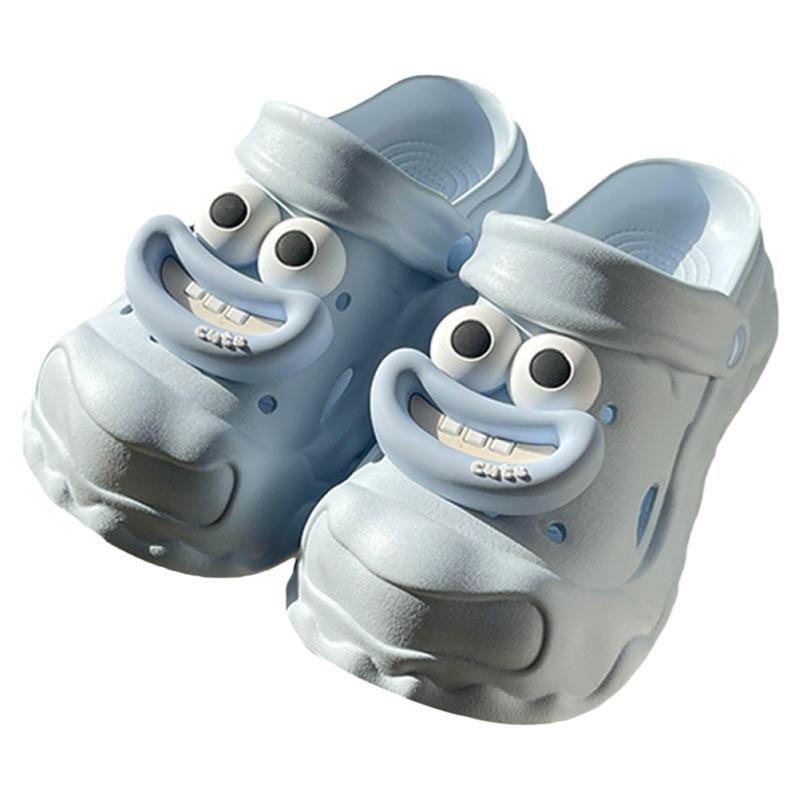 New  Women's Shoes Thick-soled Flip-flops Half Flip-flops