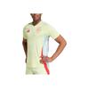 Adidas Spain 2024 Away Authentic Jersey Pulse Yellow/Halo Mint Men Streetwear IS9034
