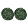 Artificial Plant Ball Simulation Decorative Plastic Faux Plant Topiary Ball for Home Balcony