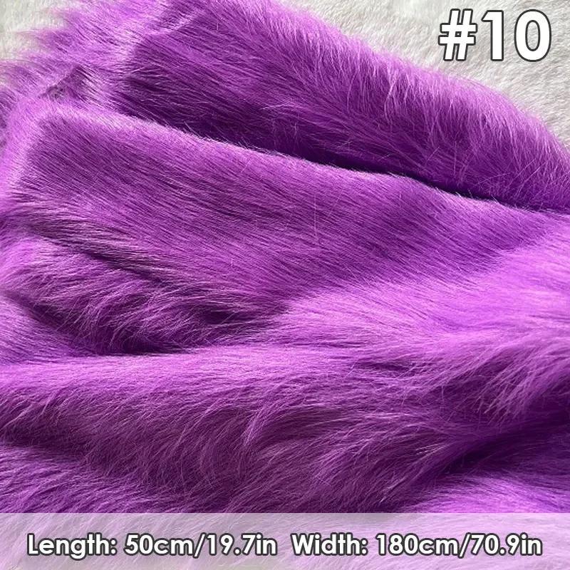 50x180cm Premium Faux Fur Backdrop Fabric Cosplay Photo Studio Decor DIY Anime Costumes Ears Craft Material Plush Cloth