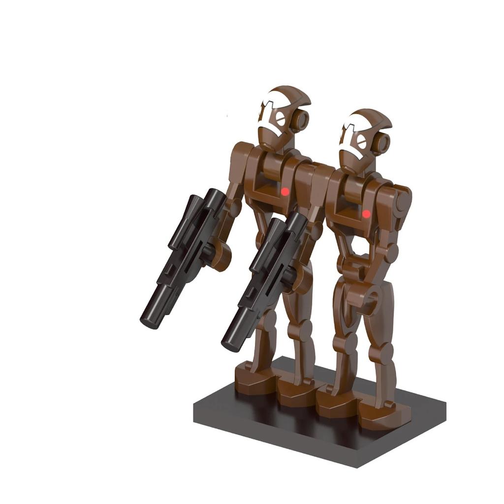 Assembling Toy Figures Building Blocks Small Particles Children's Gift Robot