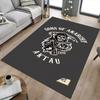 1pc Sons of Anarchy Themed Office Carpet Chair Mats - Durable Polyester Rug for Home Theater, Office, Dorm Room Decor - tA35