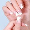 Wearable Gels Nails Stickers French Styles Nails Art Stickers Nails Polish Wraps Cured Gels Nails Strips