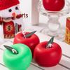 Handmade Apple-Shaped Aromatherapy Candle Gift for Christmas & New Year