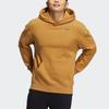 Adidas Neo Solid Print Pattern Hoodie Long Sleeve Sweatshirt Men Tops Brown HG9018