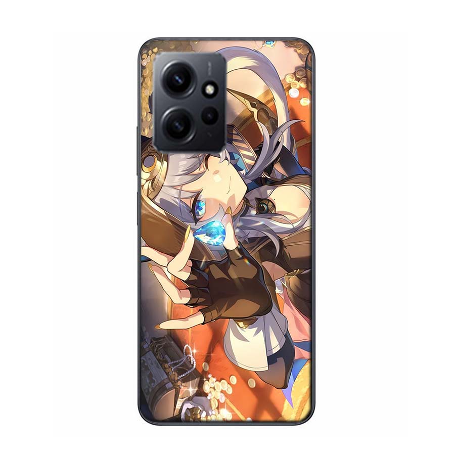 Honkai Star Rail Cipher Phone Case For Redmi 12 13C 12C 15C 9 10 10C Note 13 Pro Plus 14 15 Pro 9T 9C 9A TPU Soft Cover Clear Ce